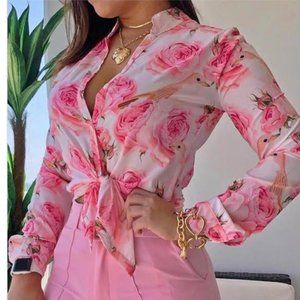Pink Blouse
